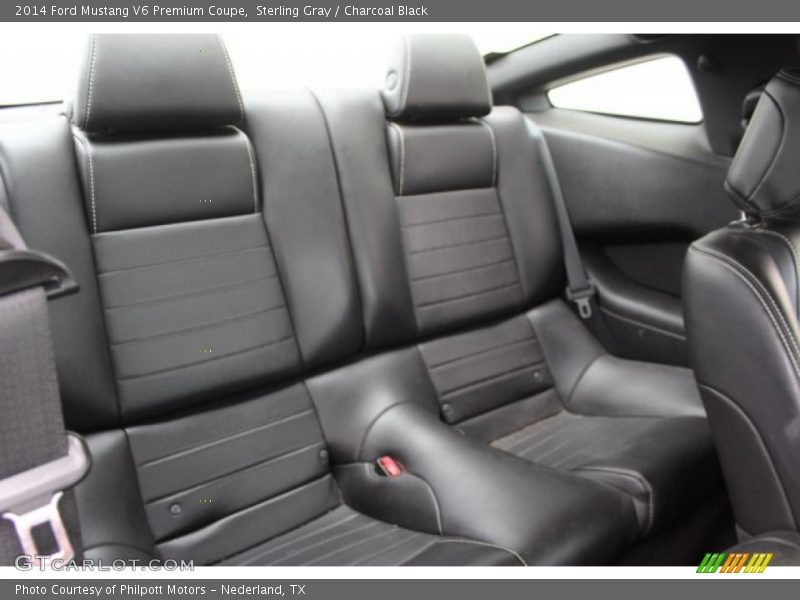 Sterling Gray / Charcoal Black 2014 Ford Mustang V6 Premium Coupe