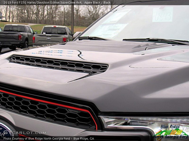 Agate Black / Black 2019 Ford F150 Harley Davidson Edition SuperCrew 4x4
