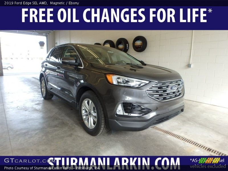 Magnetic / Ebony 2019 Ford Edge SEL AWD