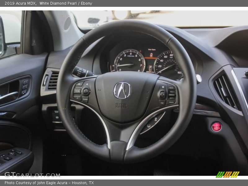 White Diamond Pearl / Ebony 2019 Acura MDX