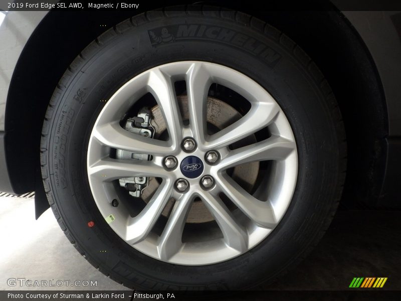 Magnetic / Ebony 2019 Ford Edge SEL AWD
