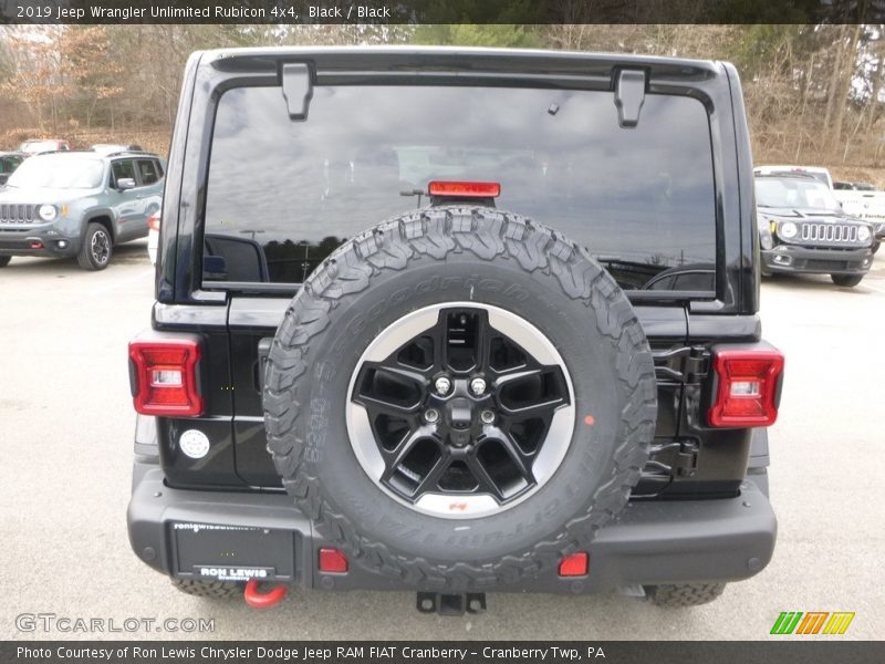 Black / Black 2019 Jeep Wrangler Unlimited Rubicon 4x4