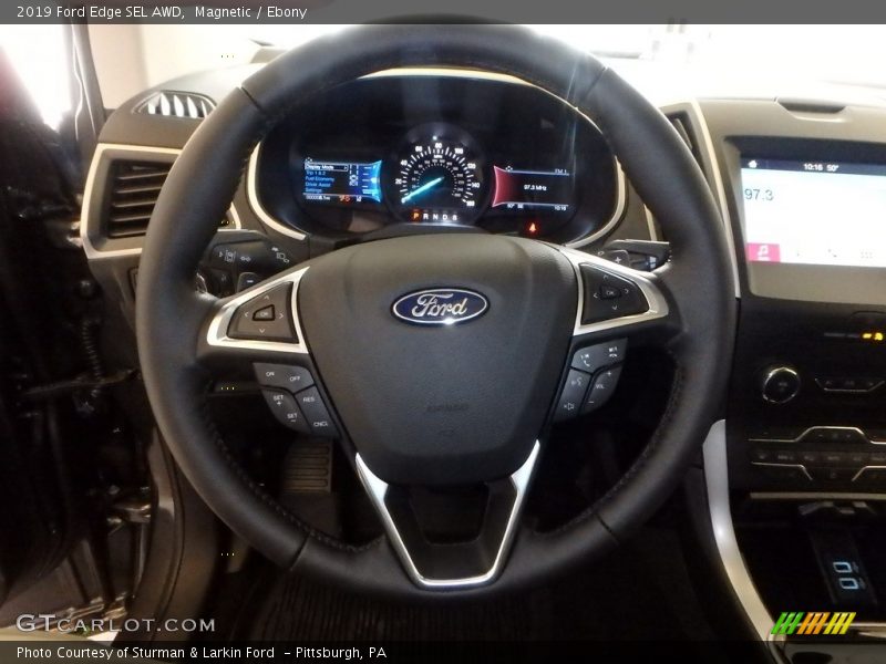 Magnetic / Ebony 2019 Ford Edge SEL AWD