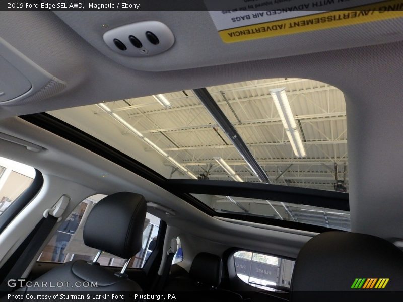 Magnetic / Ebony 2019 Ford Edge SEL AWD