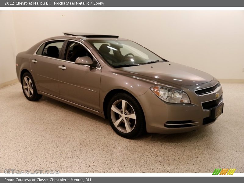 Mocha Steel Metallic / Ebony 2012 Chevrolet Malibu LT