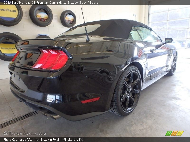 Shadow Black / Ebony 2019 Ford Mustang GT Premium Convertible