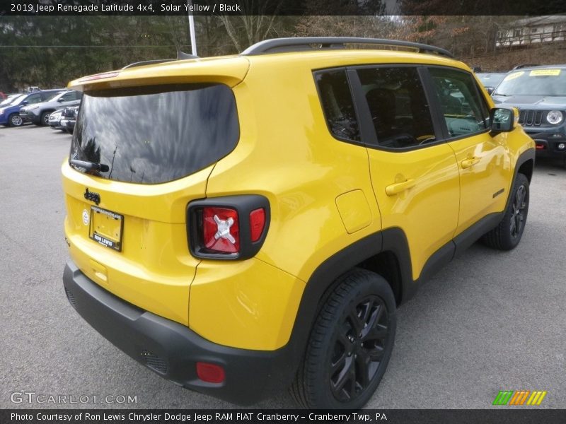 Solar Yellow / Black 2019 Jeep Renegade Latitude 4x4