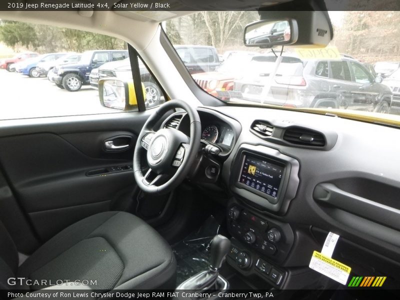 Solar Yellow / Black 2019 Jeep Renegade Latitude 4x4