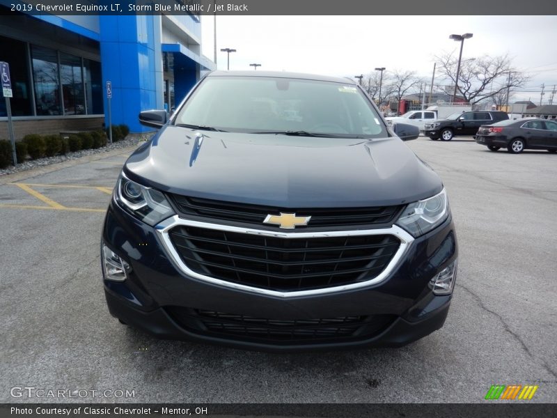 Storm Blue Metallic / Jet Black 2019 Chevrolet Equinox LT