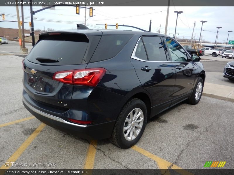 Storm Blue Metallic / Jet Black 2019 Chevrolet Equinox LT