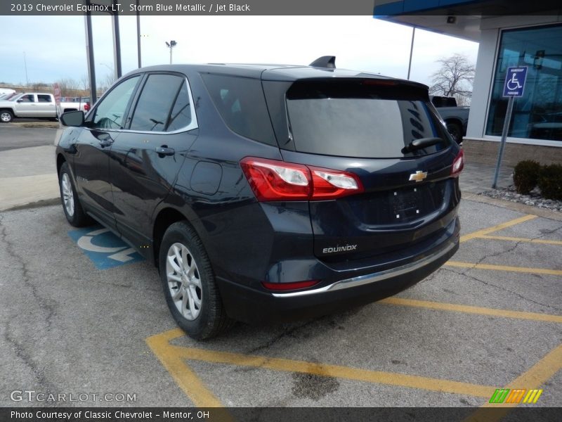 Storm Blue Metallic / Jet Black 2019 Chevrolet Equinox LT