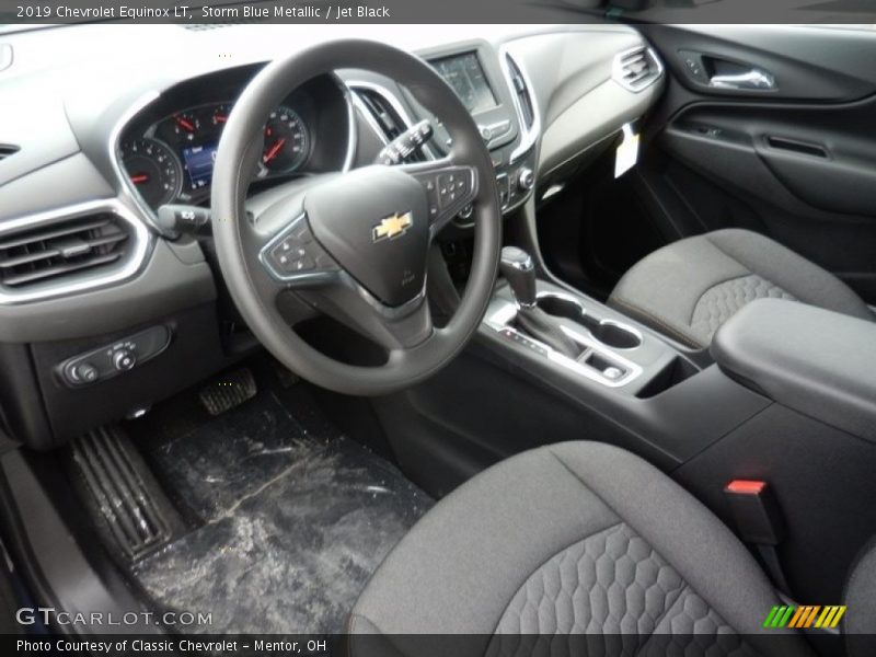 Storm Blue Metallic / Jet Black 2019 Chevrolet Equinox LT