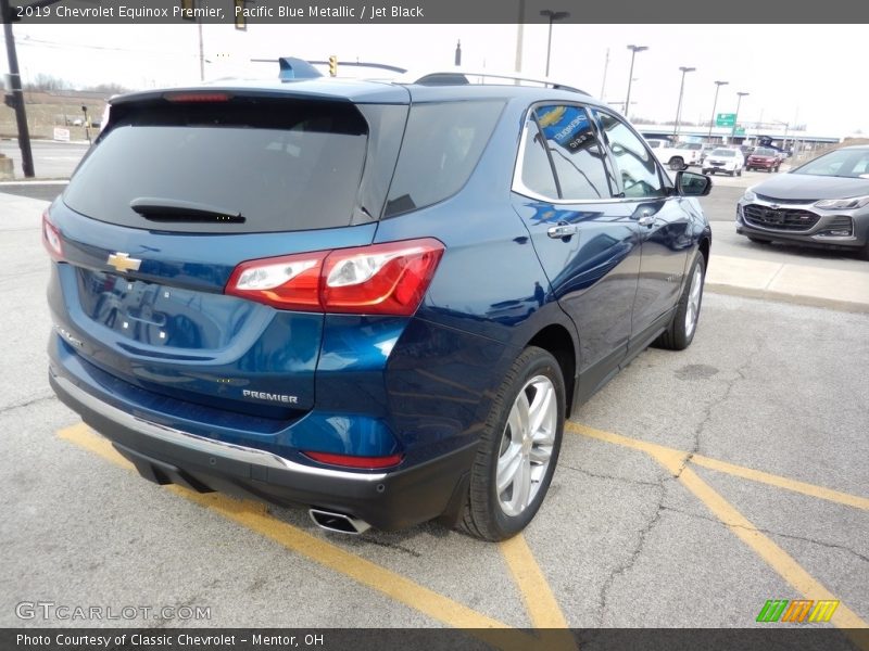 Pacific Blue Metallic / Jet Black 2019 Chevrolet Equinox Premier
