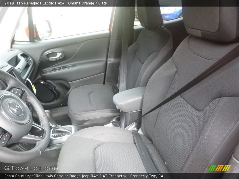 Omaha Orange / Black 2019 Jeep Renegade Latitude 4x4