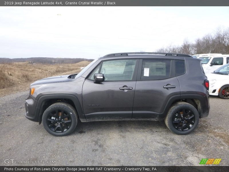 Granite Crystal Metallic / Black 2019 Jeep Renegade Latitude 4x4