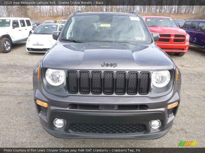 Granite Crystal Metallic / Black 2019 Jeep Renegade Latitude 4x4