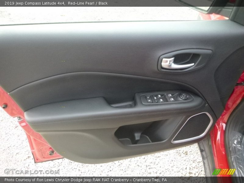 Red-Line Pearl / Black 2019 Jeep Compass Latitude 4x4