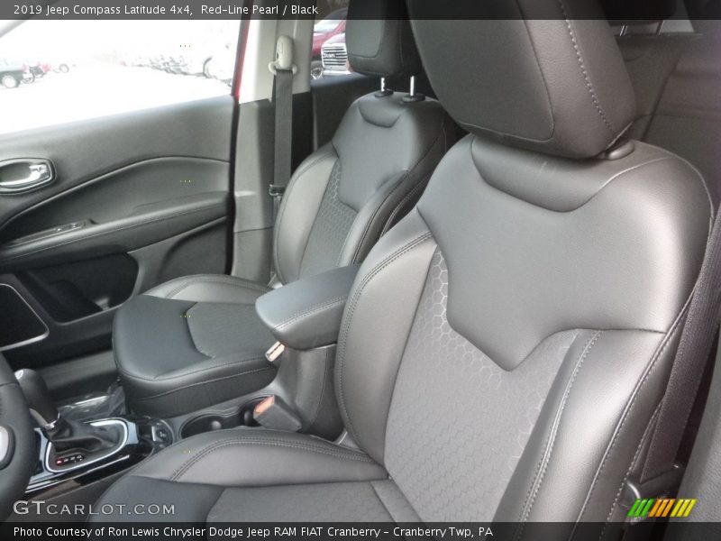 Red-Line Pearl / Black 2019 Jeep Compass Latitude 4x4