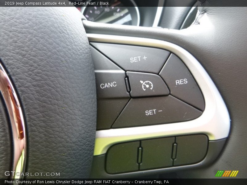 Red-Line Pearl / Black 2019 Jeep Compass Latitude 4x4