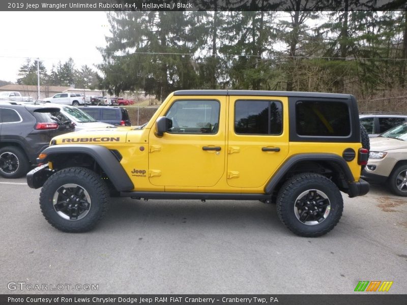  2019 Wrangler Unlimited Rubicon 4x4 Hellayella