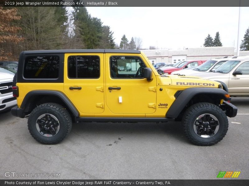  2019 Wrangler Unlimited Rubicon 4x4 Hellayella