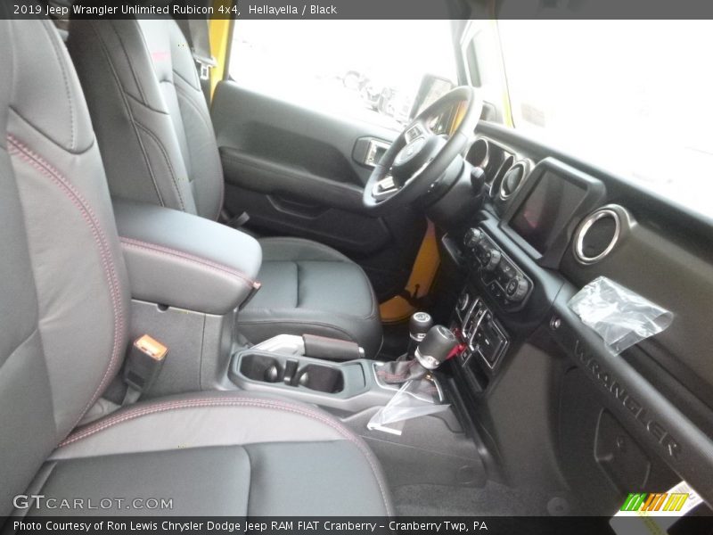 Hellayella / Black 2019 Jeep Wrangler Unlimited Rubicon 4x4