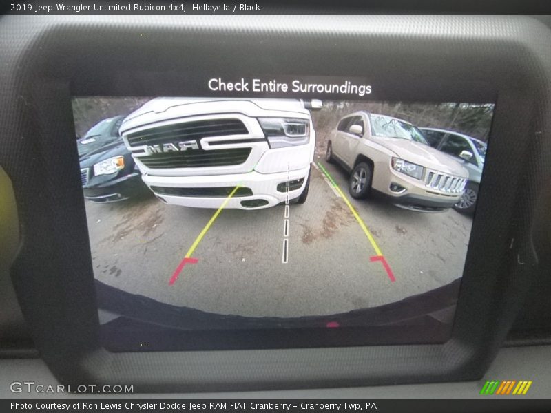 Hellayella / Black 2019 Jeep Wrangler Unlimited Rubicon 4x4