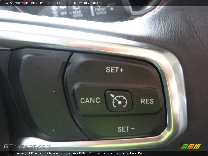 Hellayella / Black 2019 Jeep Wrangler Unlimited Rubicon 4x4