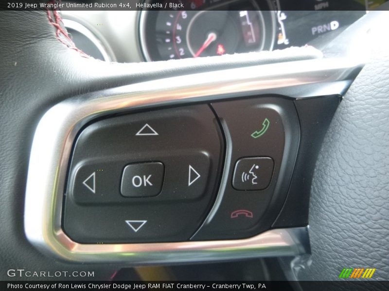 Hellayella / Black 2019 Jeep Wrangler Unlimited Rubicon 4x4