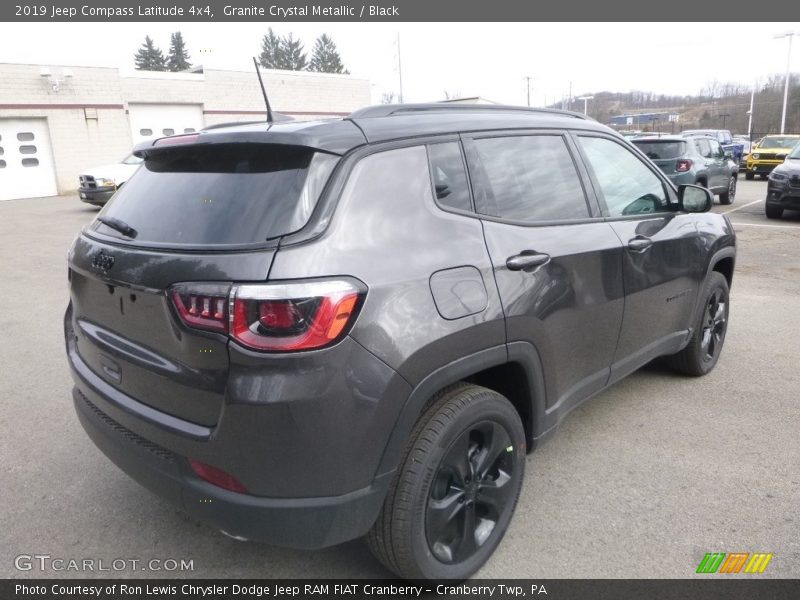 Granite Crystal Metallic / Black 2019 Jeep Compass Latitude 4x4