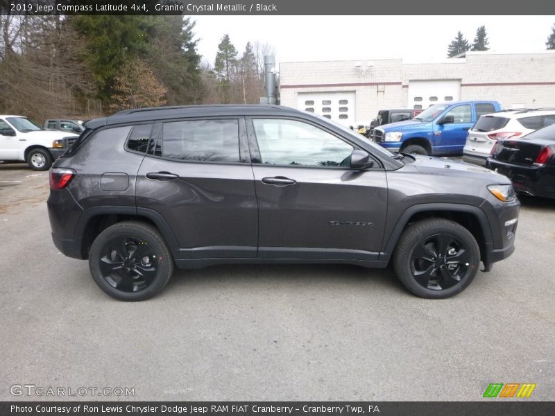 Granite Crystal Metallic / Black 2019 Jeep Compass Latitude 4x4