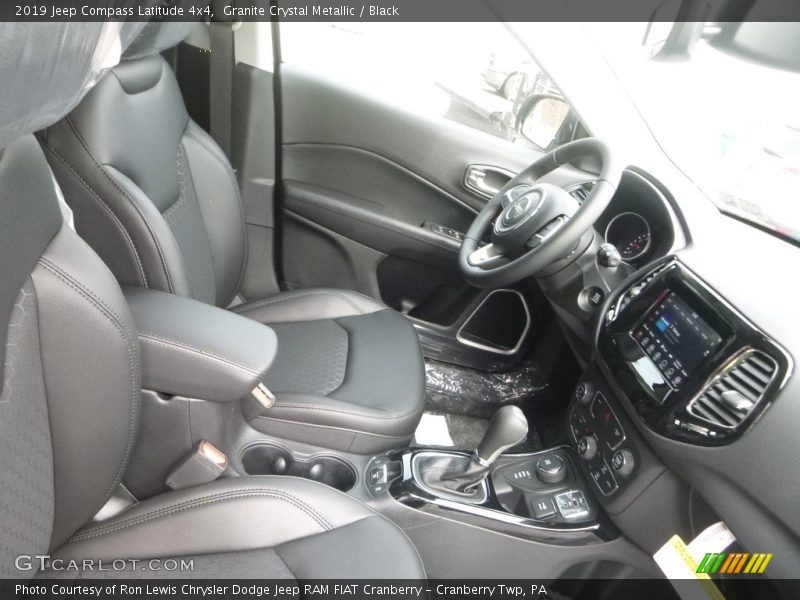 Granite Crystal Metallic / Black 2019 Jeep Compass Latitude 4x4