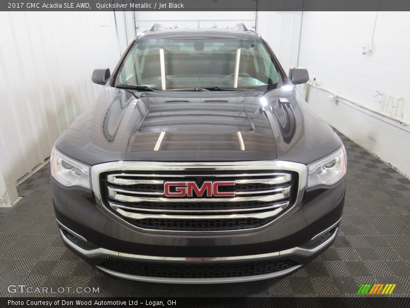 Quicksilver Metallic / Jet Black 2017 GMC Acadia SLE AWD