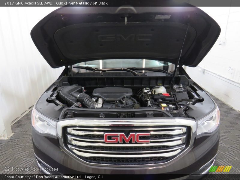 Quicksilver Metallic / Jet Black 2017 GMC Acadia SLE AWD