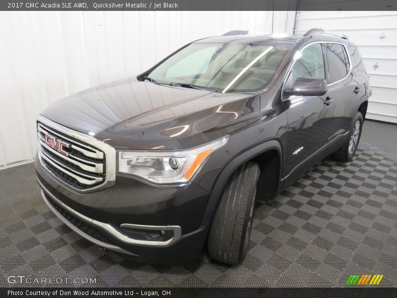 Quicksilver Metallic / Jet Black 2017 GMC Acadia SLE AWD
