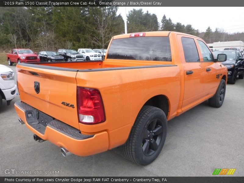Omaha Orange / Black/Diesel Gray 2019 Ram 1500 Classic Tradesman Crew Cab 4x4