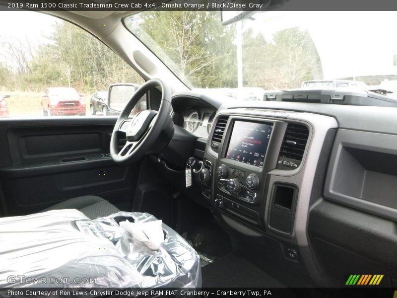 Omaha Orange / Black/Diesel Gray 2019 Ram 1500 Classic Tradesman Crew Cab 4x4