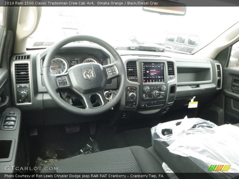 Omaha Orange / Black/Diesel Gray 2019 Ram 1500 Classic Tradesman Crew Cab 4x4