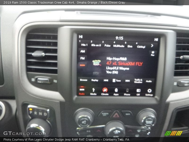 Omaha Orange / Black/Diesel Gray 2019 Ram 1500 Classic Tradesman Crew Cab 4x4