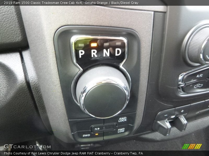 Omaha Orange / Black/Diesel Gray 2019 Ram 1500 Classic Tradesman Crew Cab 4x4