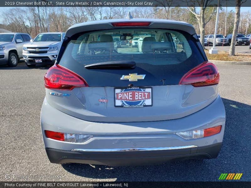 Slate Gray Metallic / Dark Galvanized/­Sky Cool Gray 2019 Chevrolet Bolt EV LT