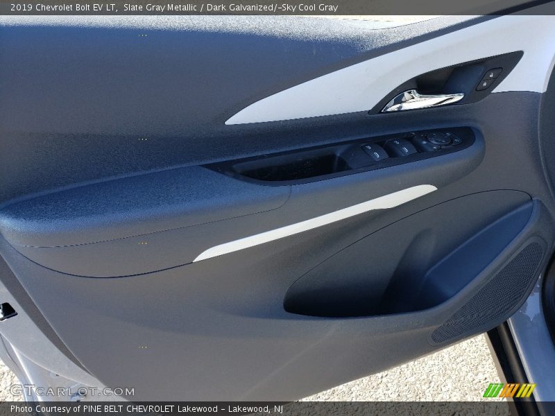 Slate Gray Metallic / Dark Galvanized/­Sky Cool Gray 2019 Chevrolet Bolt EV LT