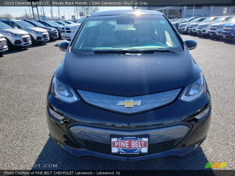 Mosaic Black Metallic / Dark Galvanized/­Sky Cool Gray 2019 Chevrolet Bolt EV LT