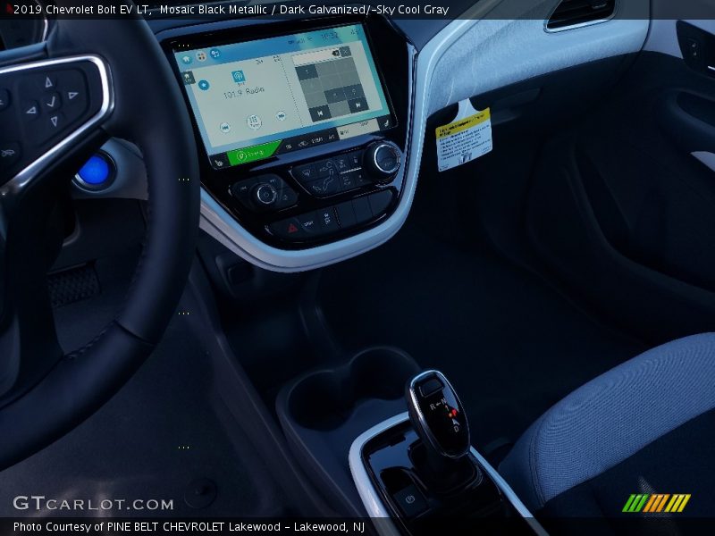 Mosaic Black Metallic / Dark Galvanized/­Sky Cool Gray 2019 Chevrolet Bolt EV LT