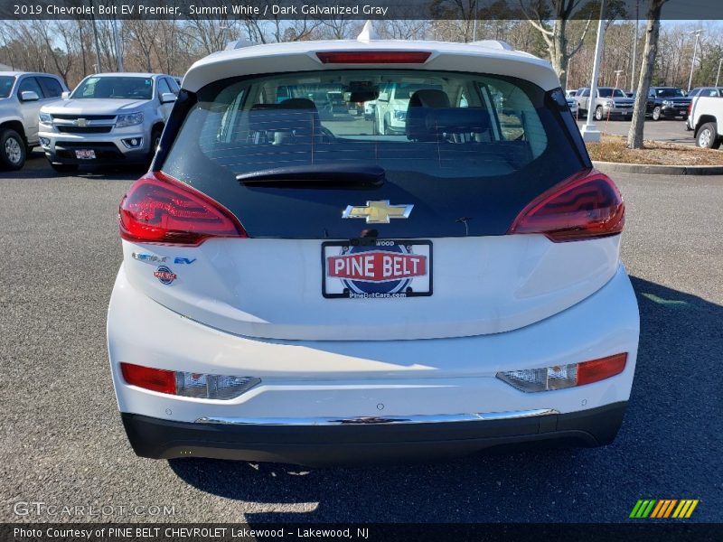 Summit White / Dark Galvanized Gray 2019 Chevrolet Bolt EV Premier
