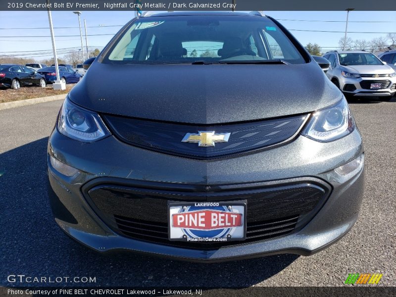 Nightfall Gray Metallic / Dark Galvanized Gray 2019 Chevrolet Bolt EV Premier
