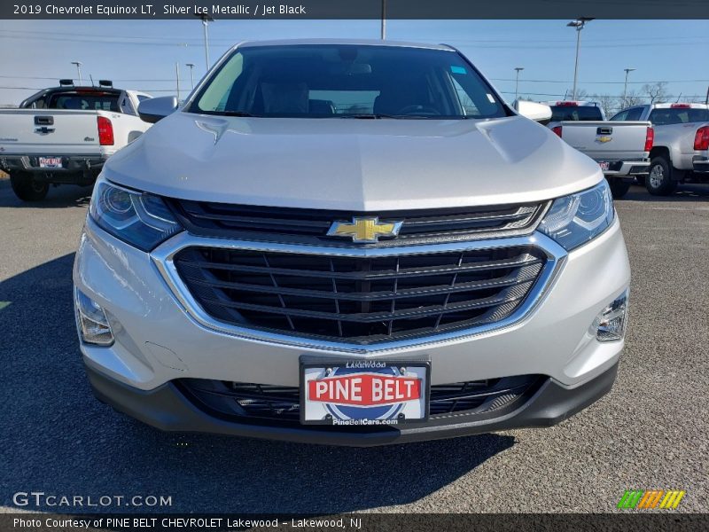 Silver Ice Metallic / Jet Black 2019 Chevrolet Equinox LT