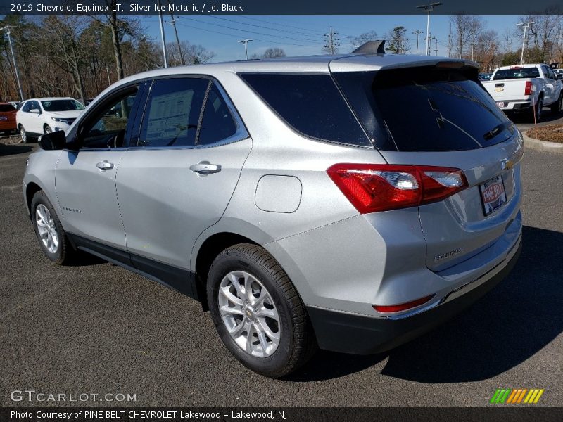 Silver Ice Metallic / Jet Black 2019 Chevrolet Equinox LT