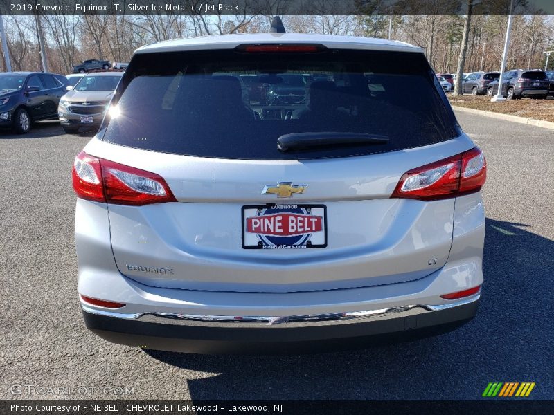 Silver Ice Metallic / Jet Black 2019 Chevrolet Equinox LT