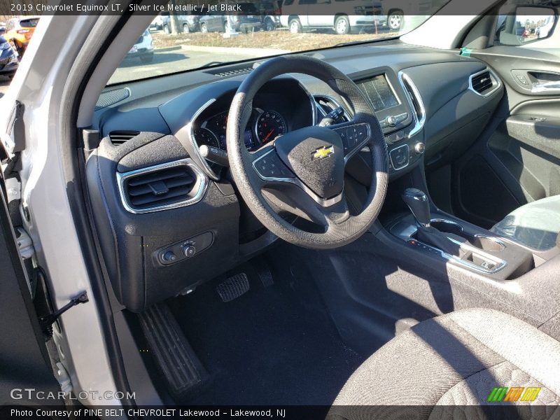 Silver Ice Metallic / Jet Black 2019 Chevrolet Equinox LT